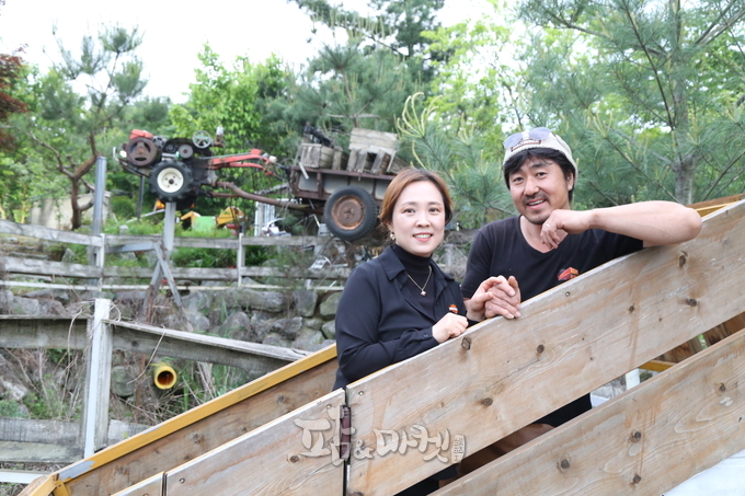 음성 복숭아 신종덕 대표의 궤짝 카페