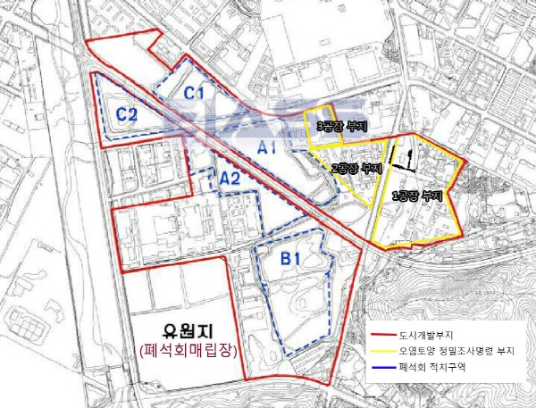 인천 용현·학익 1블록 도시개발부지 토양오염 정밀조사해야