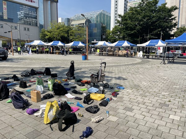부평역 사랑의빨간밥차, 무더위에도 이어지는 무료 급식의 손길