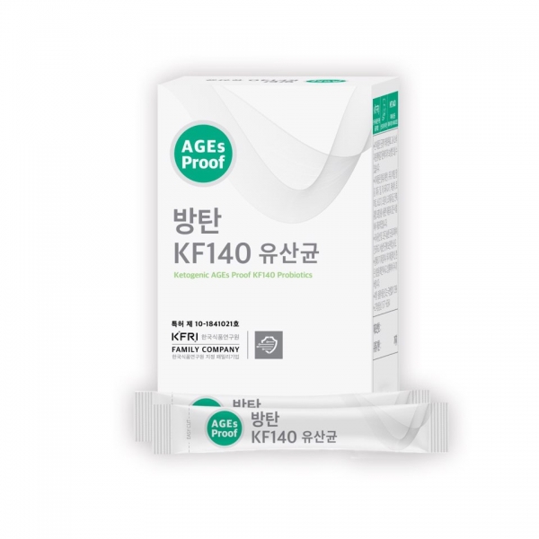 메타센테라퓨틱스, 방탄KF140유산균 출시