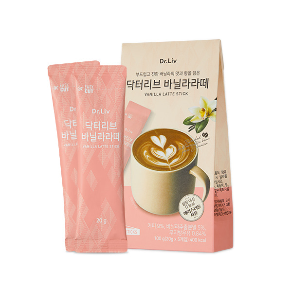 닥터리브,에리스리톨 첨가 바닐라라떼 출시