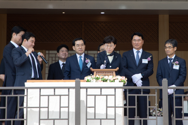 가스공사 한국엘엔지벙커링, LNG 벙커링 전용선 명명식