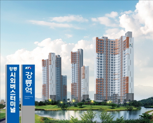 강릉 웰라움 스카이오션, 신규 모집 진행…주택 홍보관 개관