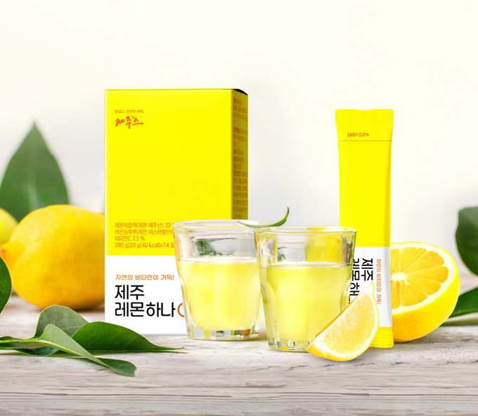 제주 로컬브랜드 제주스, 제주 레몬 하나C젤리 출시 기념 52% 할인