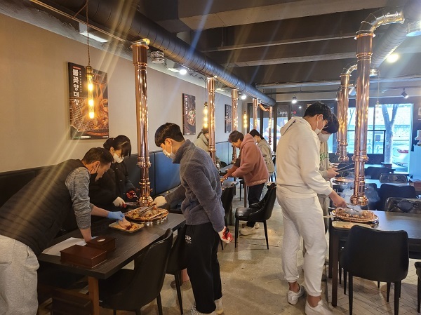 심형래의 불꽃양대창, 대구화원점 오픈