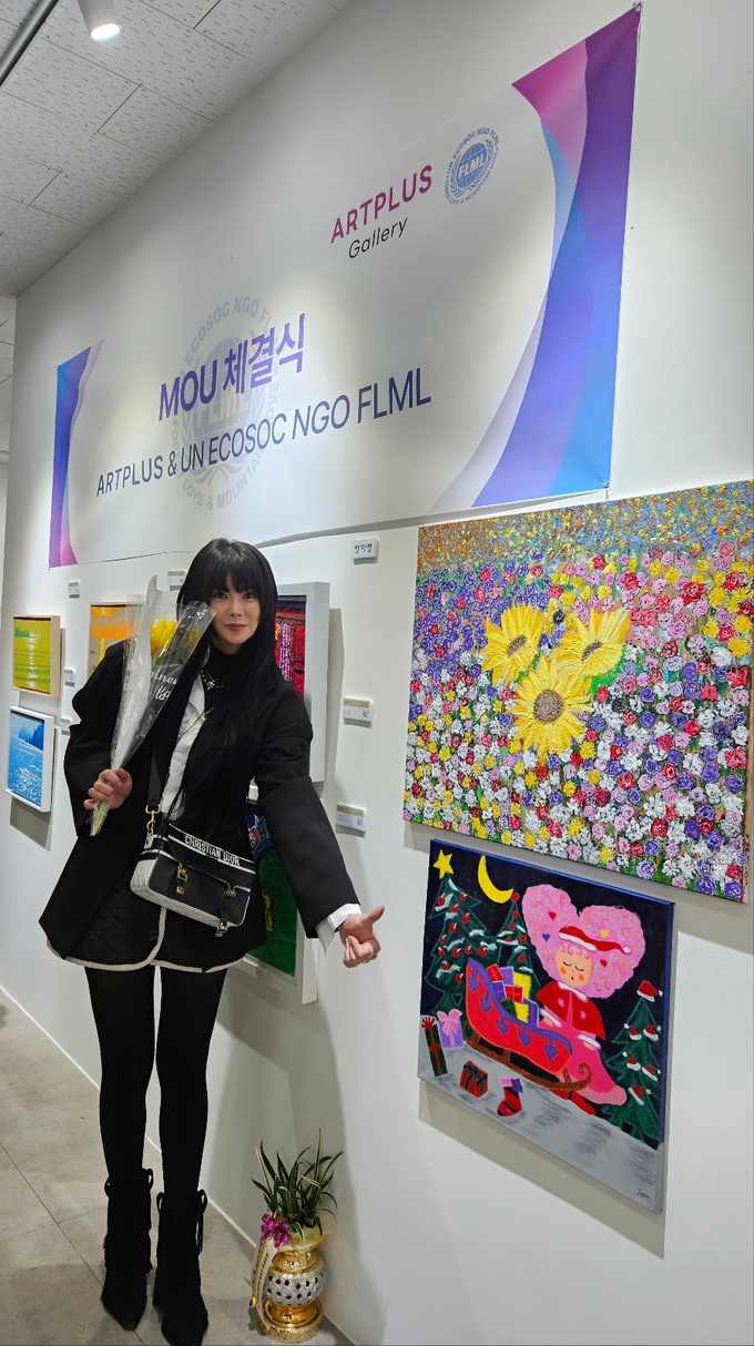 아트플러스 갤러리, 환경단체와 업무협약 및 기부전 오픈 행사 진행