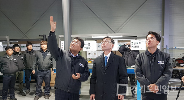 정하영 김포시장, (주)에펠 찾아 현장 목소리 청취