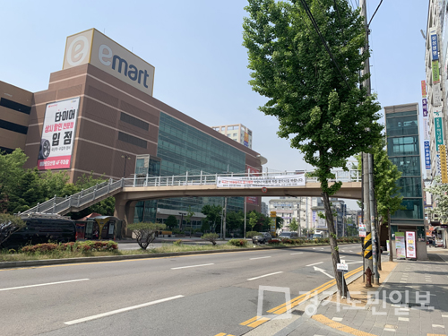 오산시 이마트 앞 도로개선사업