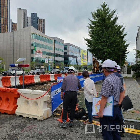 인천 연수구, 공사현장 코로나19 방역점검