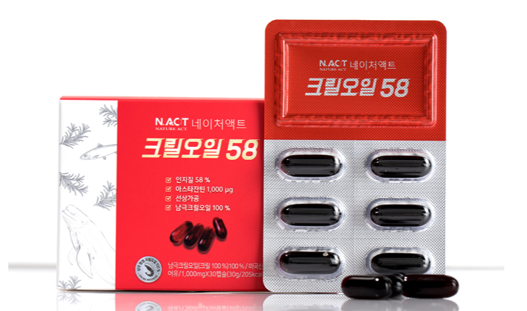 에이씨티바이오, 네이처액트 크릴오일58 출시