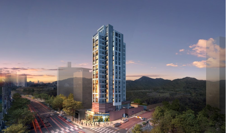 광장 아파트 배치도