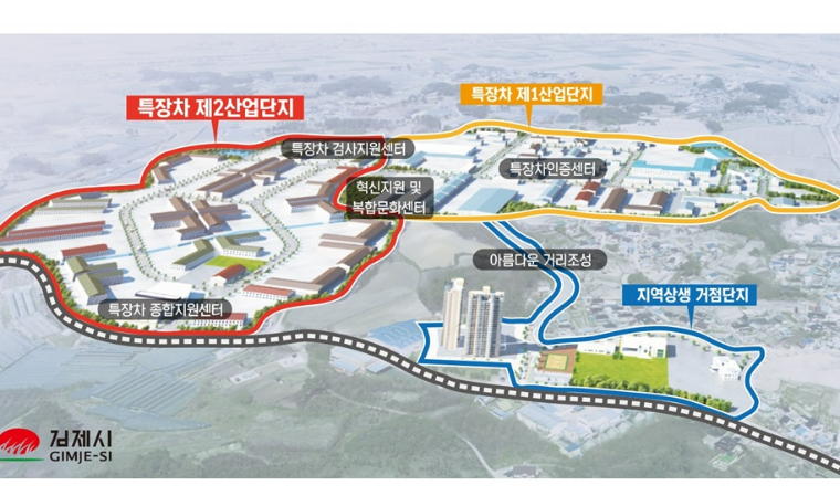 김제시, 특장차산업을 지역혁신 성장동력으로