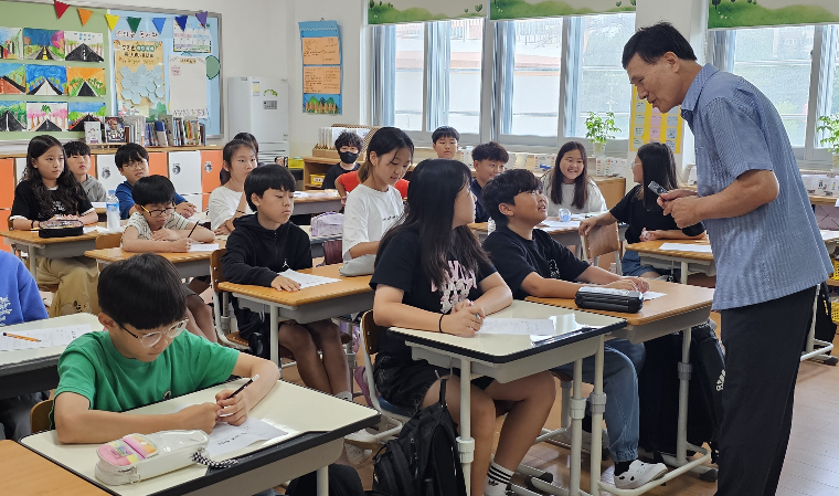 나주초등학교 찾아오는 인성교육 진행