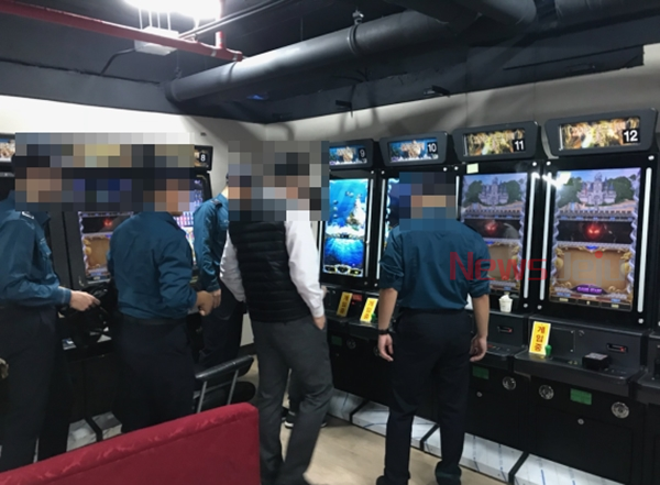 제주서 환전기 이용한 신종 불법게임장 첫 적발