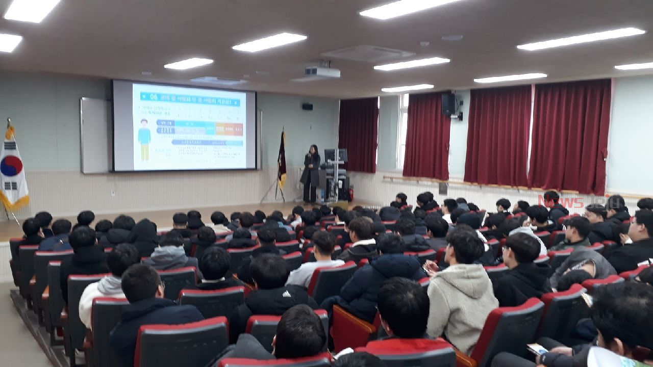 제주병무청, 한림공고에서 병무행정 설명회 실시