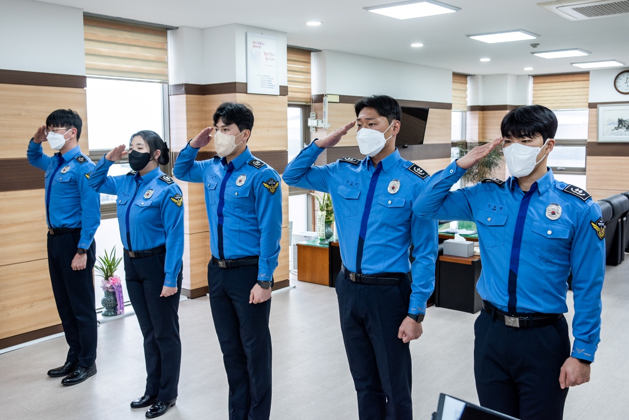 제주 해경, 246기 신임경찰 현장 실습 돌입