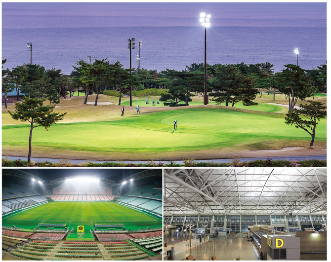 (주)시테코, 독일 150년 조명 기술로 국내 골프장 LED 조명 밝힌다