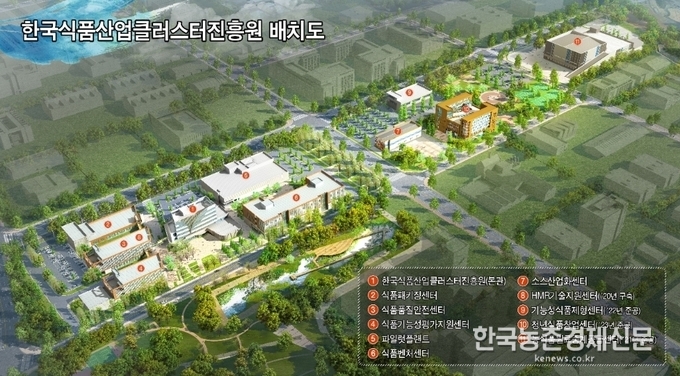 국가식품클러스터지원센터가 ‘한국식품산업클러스터진흥원’으로 기관명 변경