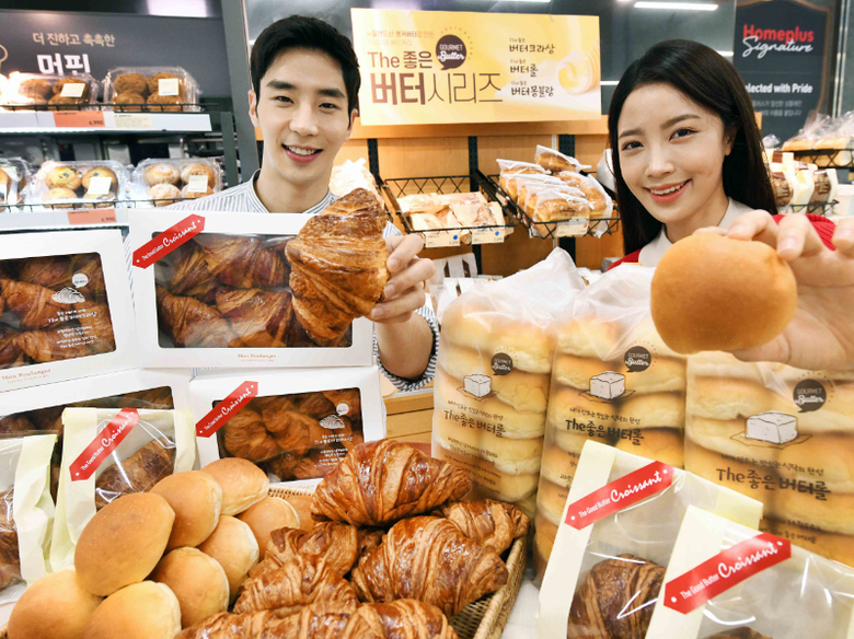 홈플러스, 식사대용 빵 ‘The좋은버터’ 2종 출시