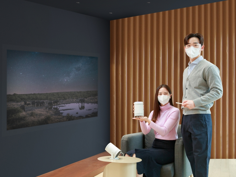삼성전자, 포더블 스크린 ‘더 프리스타일’ 예약 판매 개시