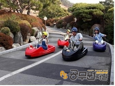 가족, 연인끼리 타면 vr 필요없어..화제의 강화도 루지 1.8km 한번 빠르게 즐겨봐? 