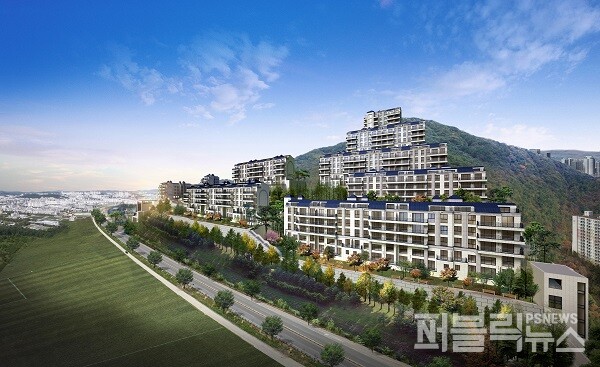 경산의 강남 경산 더테라스 만월 성황리 분양!