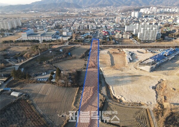 증평군, 쾌적하고 안전한 도로환경 조성…계획도로 확충