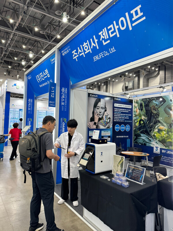오진우 대표- 젠라이프가 개발한 전자코로  건강한 백 세 시대를 견인한다