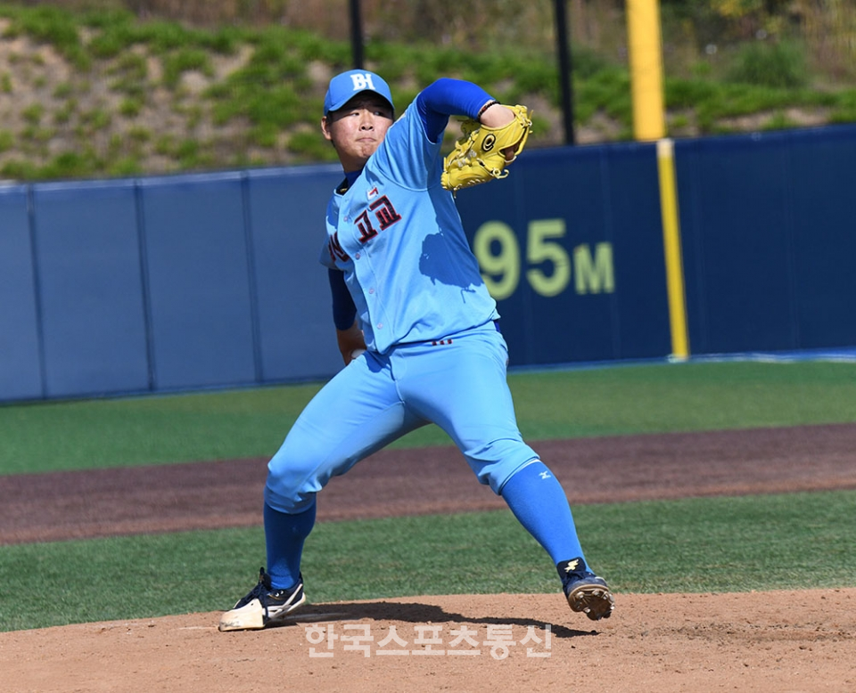 [롯데기] 김형욱 4안타·장원호 141km/h 맹폭 부산고, 부산정보고 13-3 완파