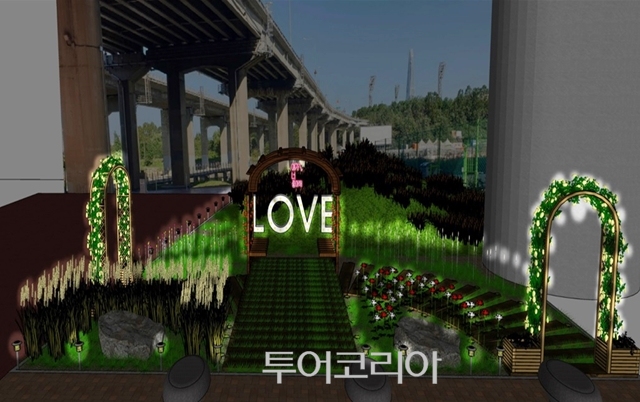 가을밤 별빛낭만, 강남 청담교 푸드트럭존에서 즐겨요!..별빛공원 조성