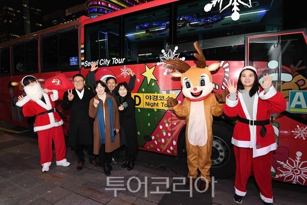 반짝반짝 크리스마스엔 시티투어버스로 서울 도심여행!