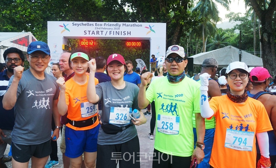 이진이, 세이셸 에코마라톤대회 10km부문 우승