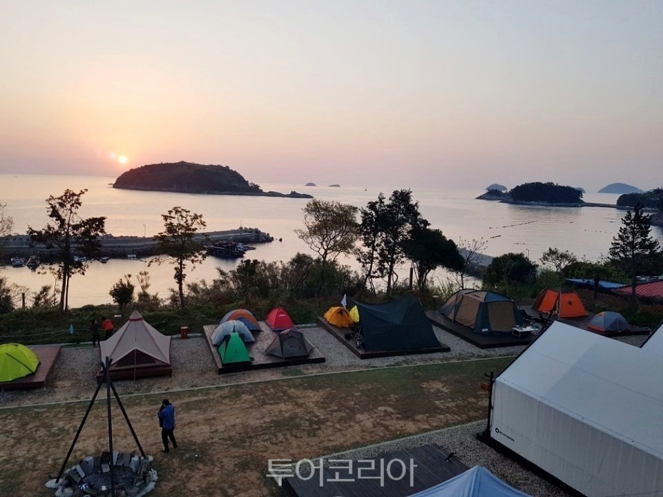 여수 낭만 여행의 완성 캠핑·야영