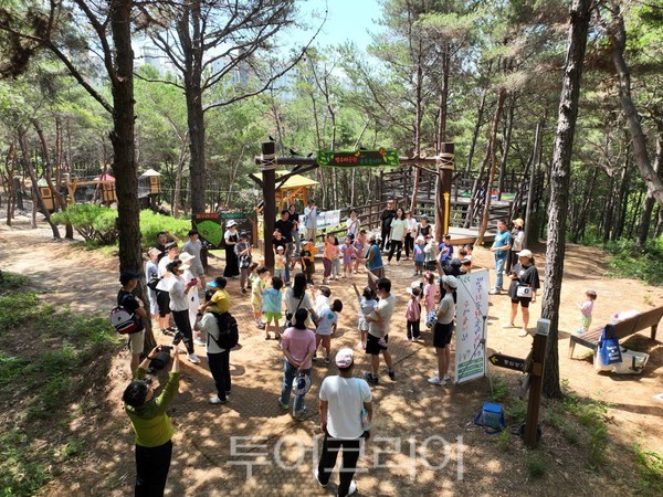 예천군범우리공원 유아숲 체험원개원