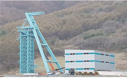 한덕철광산업 제2수갱 준공···대북 광물자원 경제협력 물꼬 텄다