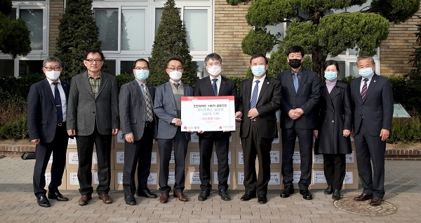 인천장애인 사회적협동조합, 살균소독제 300개 기부
