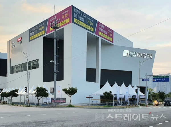[르포] 양산 사송 더샵데시앙3차, 입주 시점에 양산선 개통 호재