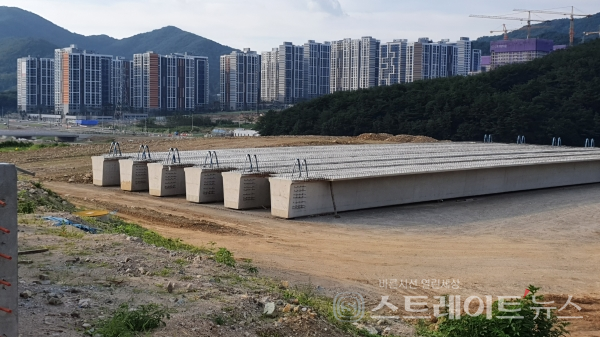 [르포] 양산 사송 더샵데시앙3차, 입주 시점에 양산선 개통 호재