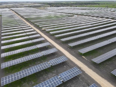 한화큐셀, 미국 텍사스에 168MW 규모 태양광 발전소 준공