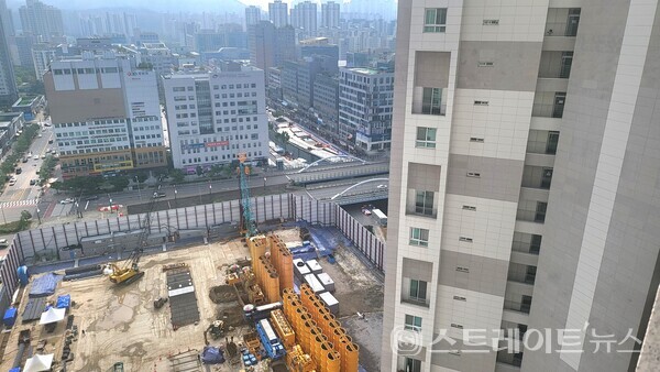[분양 현장] 공사 진행 중인 청라 더리브 티아모 까사 오피스텔
