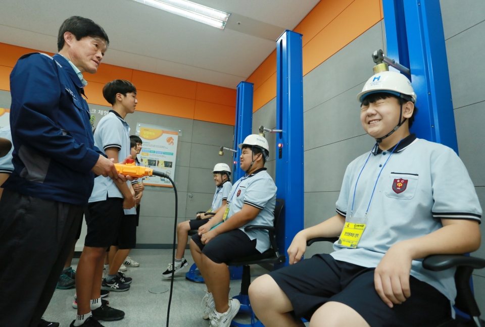 현대제철, 송산중학교 자유학기제 운영