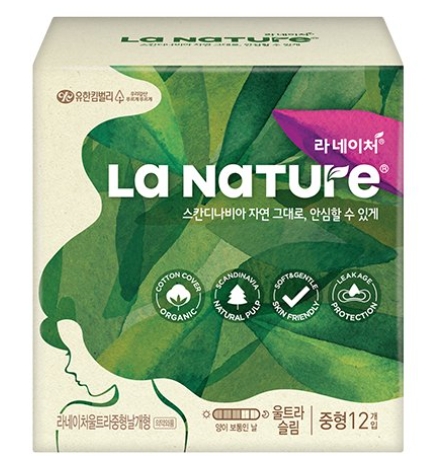 입소문 타고 라네이처 생리대 대박 조짐 왜?... 자연의 순수함 담은 친자연 생리대 각광