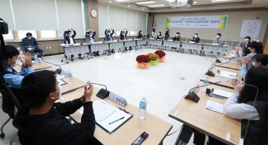 장현국 의장, 시흥청소년교육의회 찾아가는 현장도의회 실시