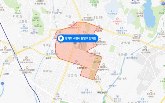 수원시청 깜짝? 코로나19 확진자 인계동 1명 발생
