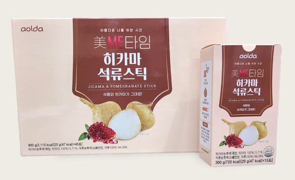 좋은영농조합법인, 천연 인슐린 히카마 농축 히카마석류스틱 출시...고혈압ㆍ항비만 건강식품