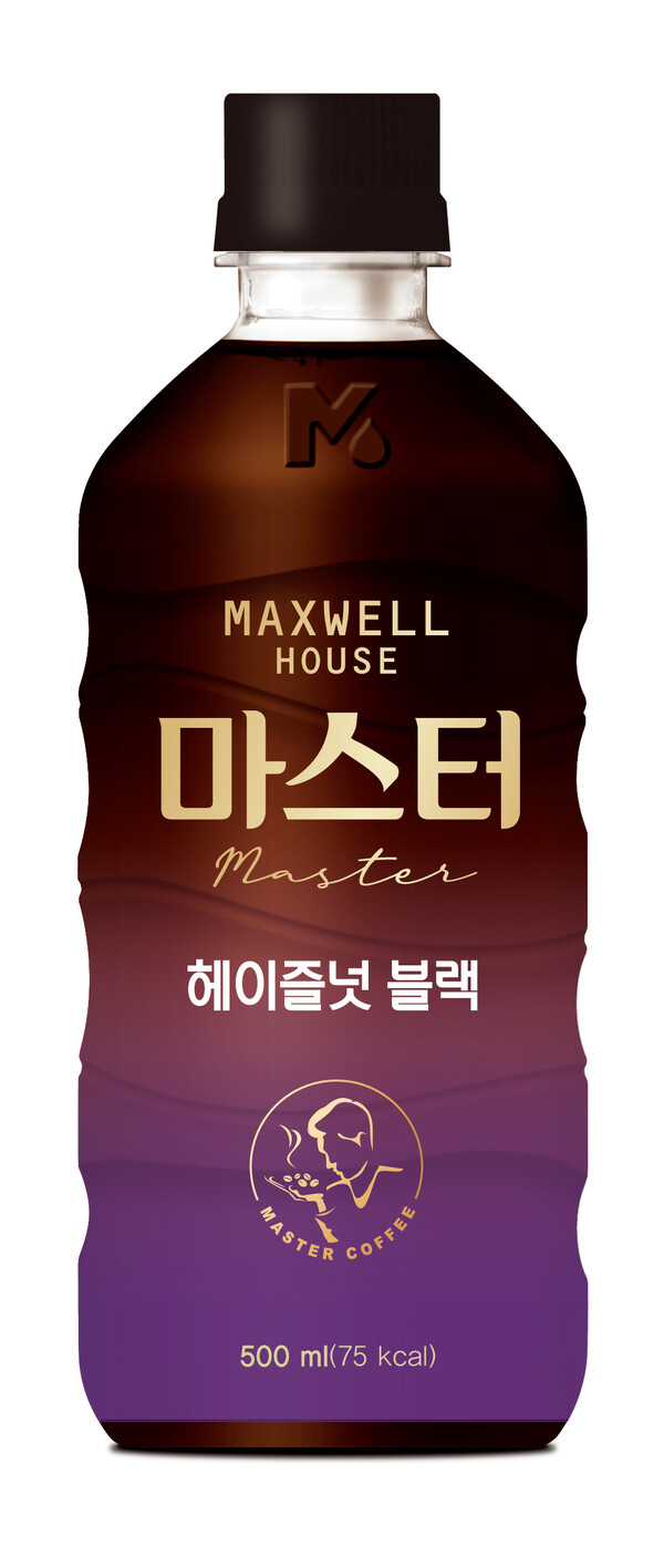 동서식품, RTD커피 맥스웰하우스 마스터 헤이즐넛 블랙 출시