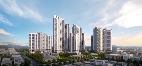 에버랜드 아파트 조감도