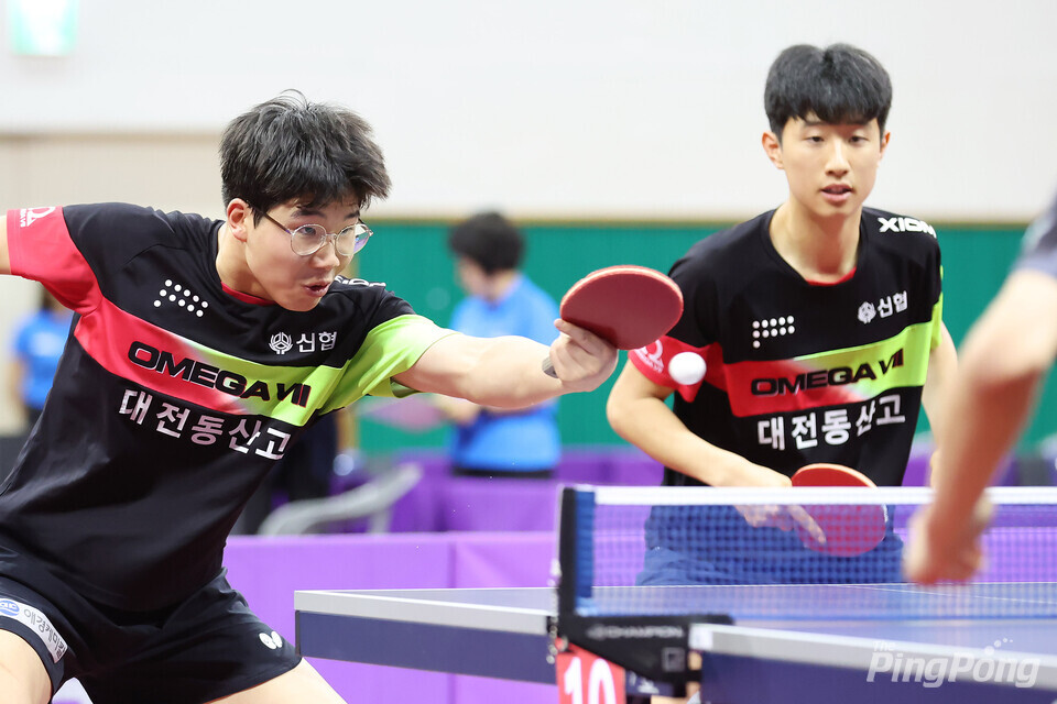 [포토] 김가온, 이정목-김종범 우승! 62회 회장기 중고탁구연맹전 남고 개인전