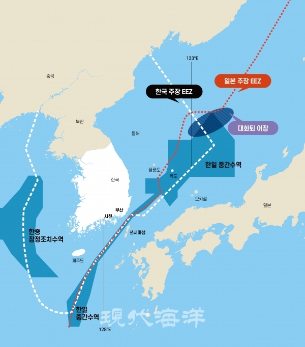 기후변화와 동경 128도 오징어 게임