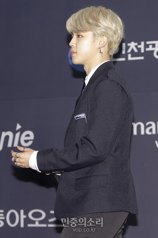 방탄소년단 지민, 두상마저 잘생김[포토]